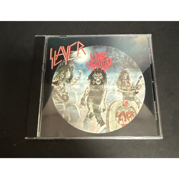 Slayer Live Undead Haunting The Chapel CD 1993 Thrash Metal Death Music - Picture 1 of 3
